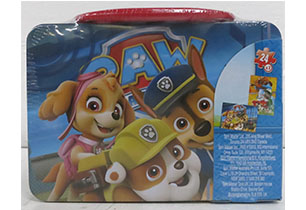 Paw Patrol Lent Puzzle in Mini Tin With Handle